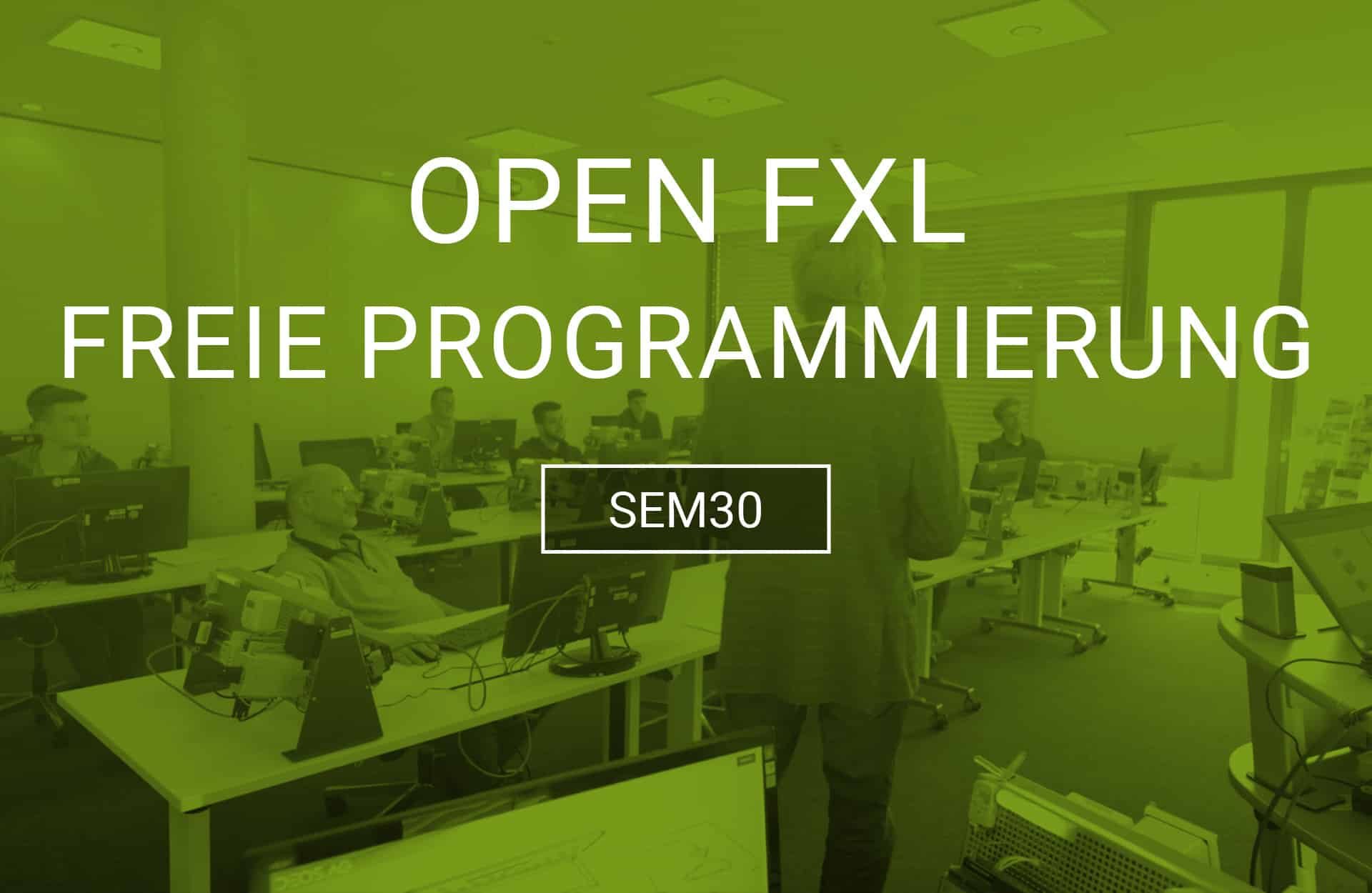 DEOS Schulung OPEN FXL und freie Programmierung